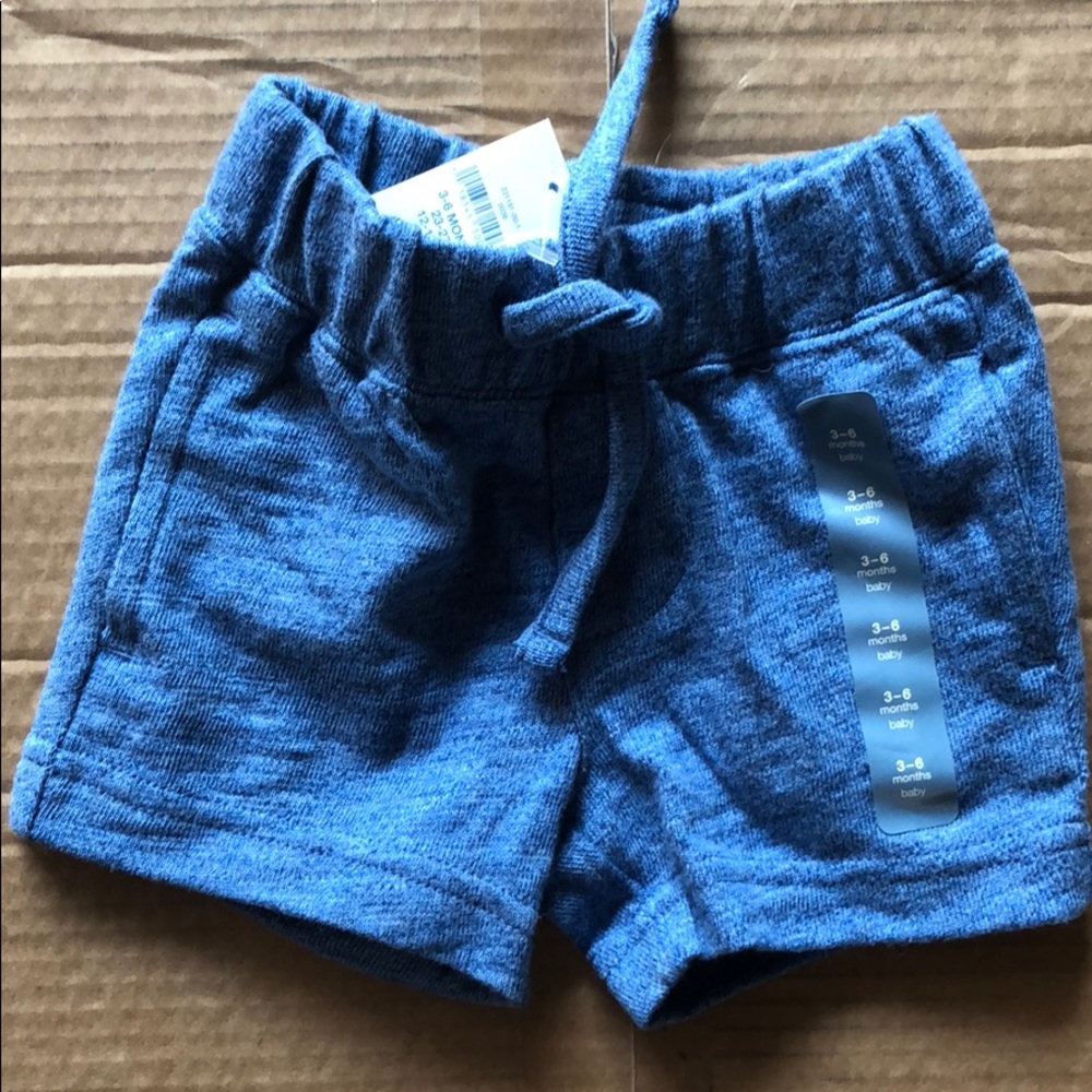 Baby gap denim color sweat shorts